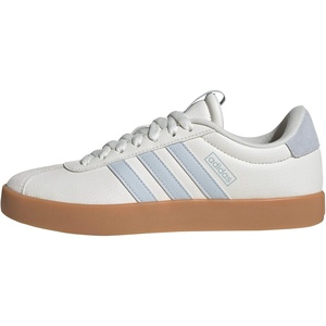 adidas Women’s VL Court 3.0 Sneaker(White/Halo Blue/Gum)