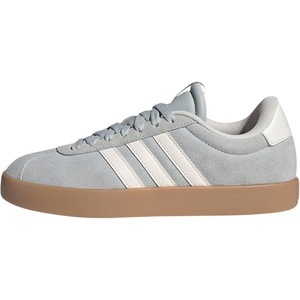 adidas Women’s VL Court 3.0 Sneaker(Wonder Silver Off White Gum)