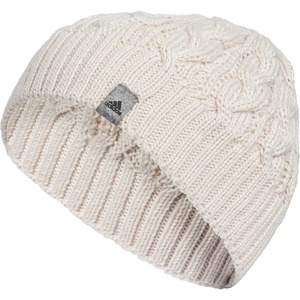 adidas Women’s Whittier Beanie – Cuffless Knit Winter Hat(3/Alumina Beige)