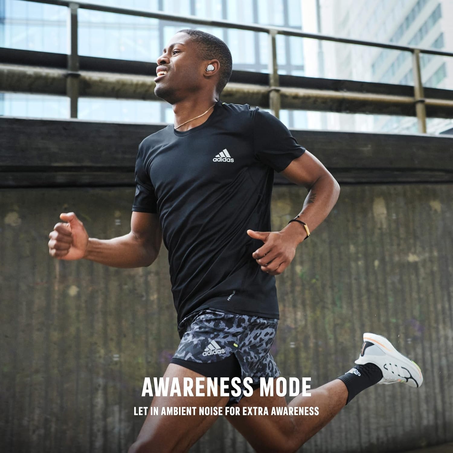 image:imageAdidas FWD02 Sport True Wireless Earbuds HeadphonesLight Grey