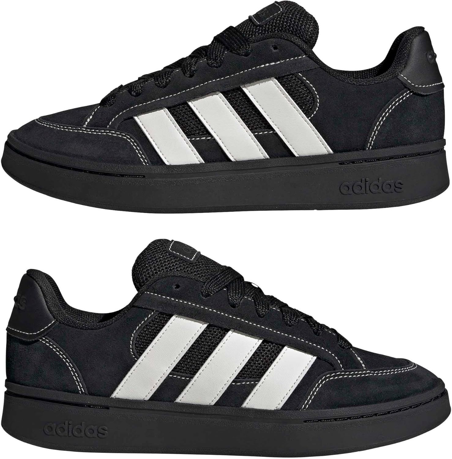 image:imageAdidas Mens Grand Court AlphaBlackWhiteCarbon