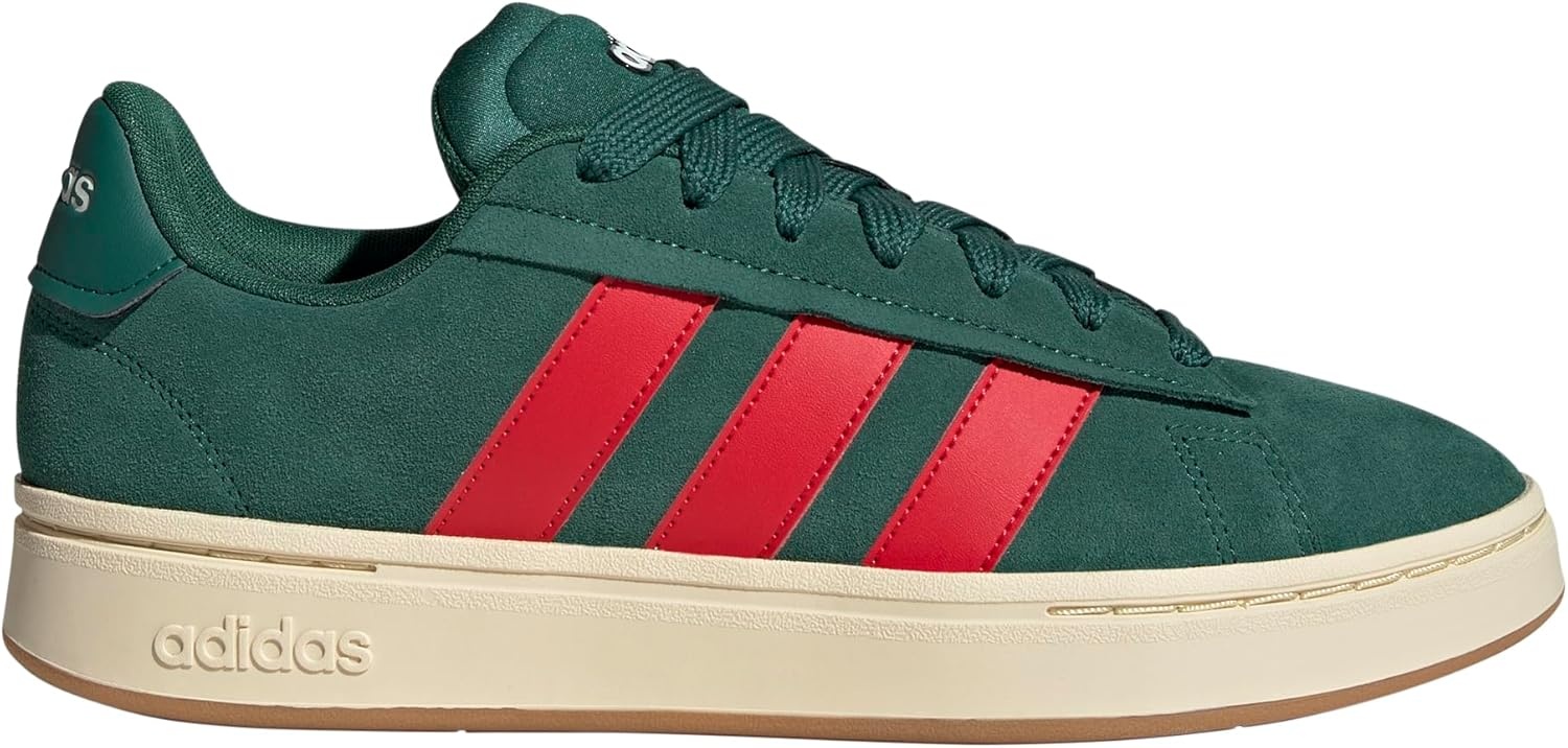 image:imageAdidas Mens Grand Court AlphaCollegiate GreenBetter ScarletOff White