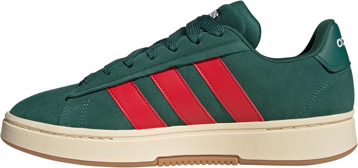 image:imageAdidas Mens Grand Court AlphaCollegiate GreenBetter ScarletOff White