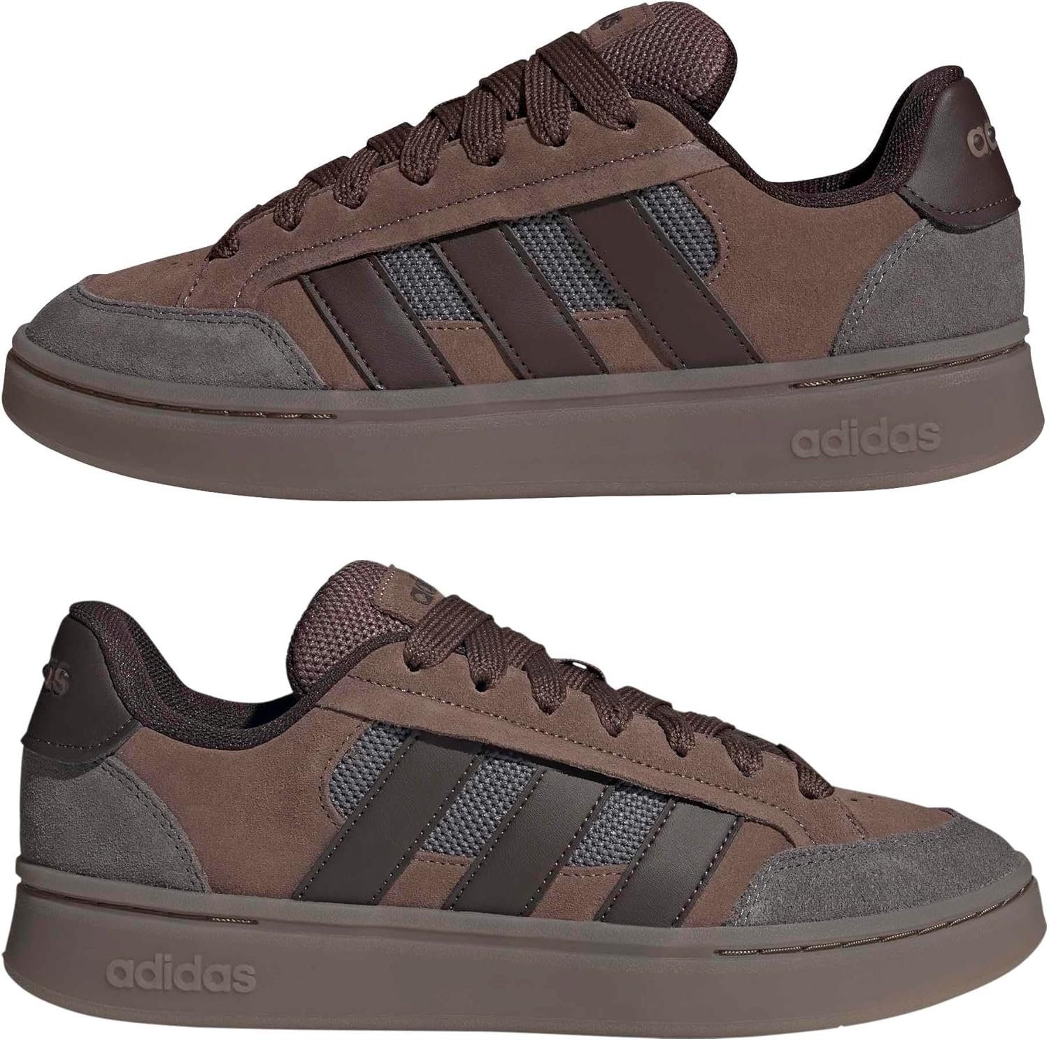 image:imageAdidas Mens Grand Court AlphaEarth StrataCharcoal