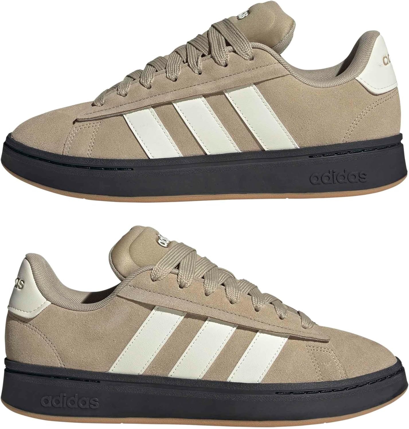 image:imageAdidas Mens Grand Court AlphaGoldIvoryGum