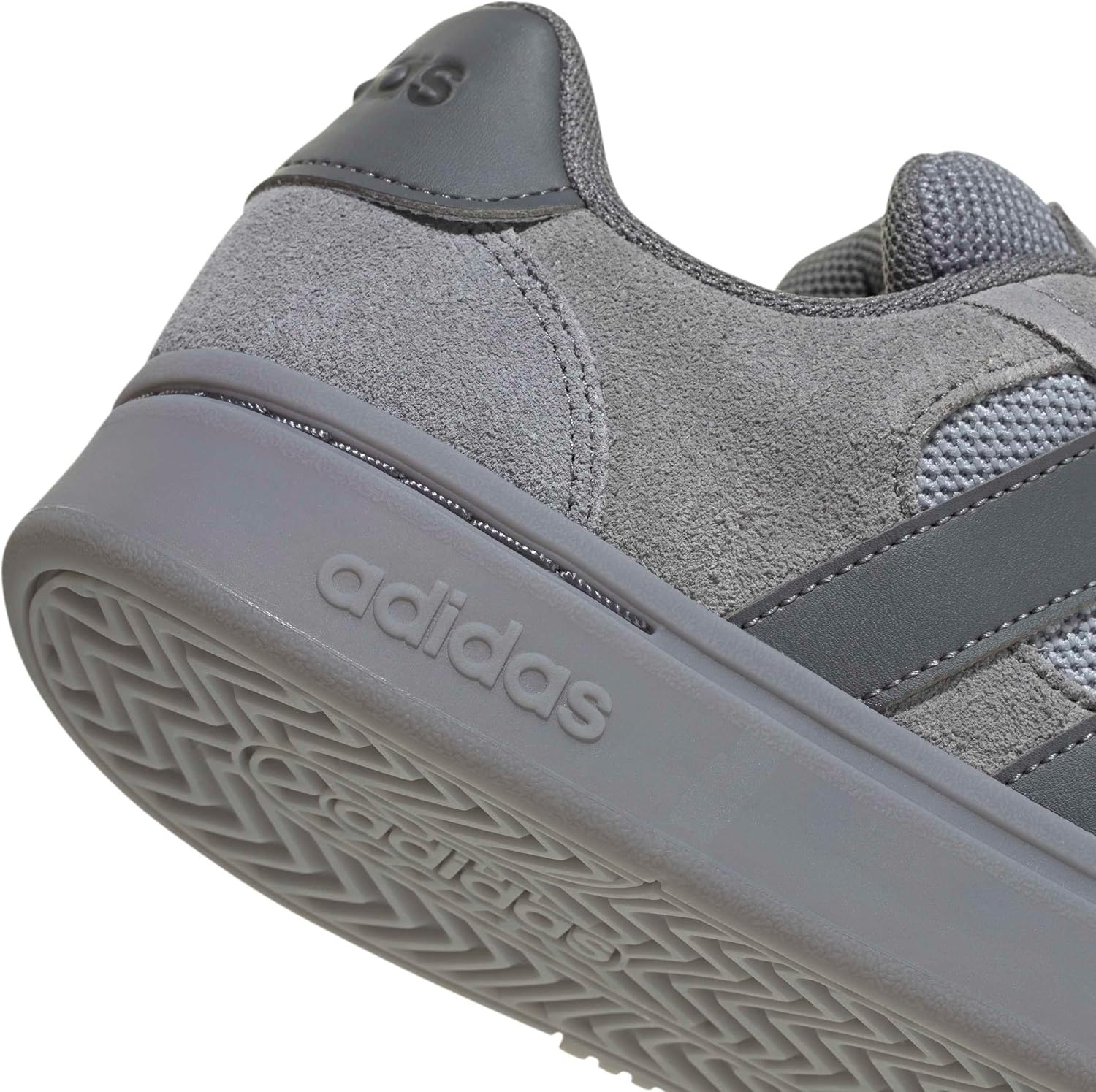 image:imageAdidas Mens Grand Court AlphaGreyGreyHalo Silver