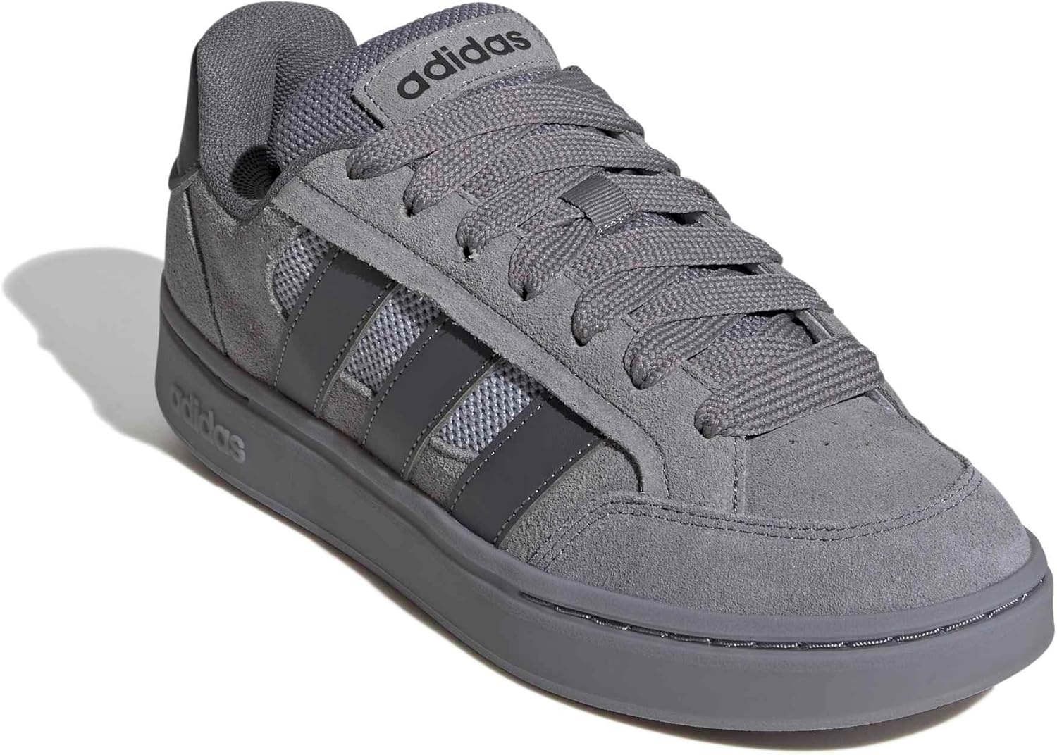 image:imageAdidas Mens Grand Court AlphaGreyGreyHalo Silver