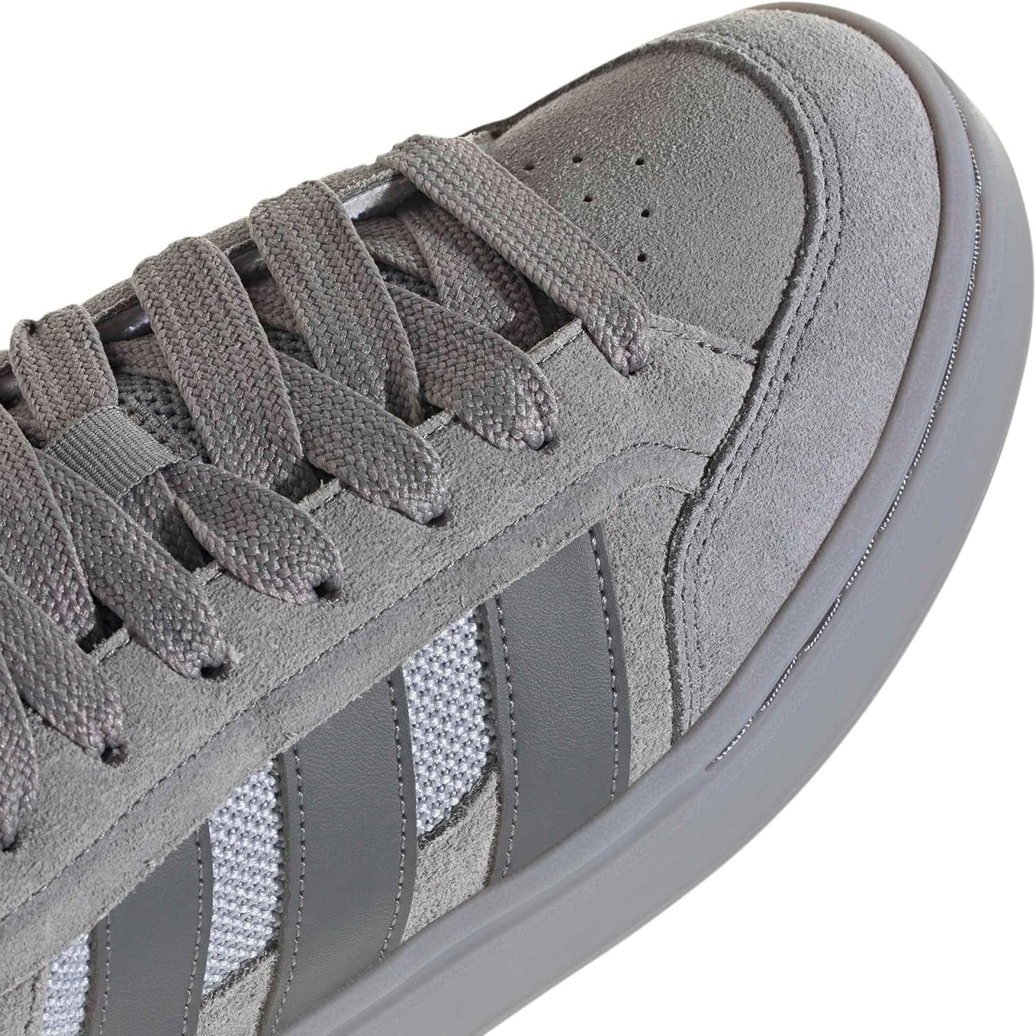 image:imageAdidas Mens Grand Court AlphaGreyGreyHalo Silver