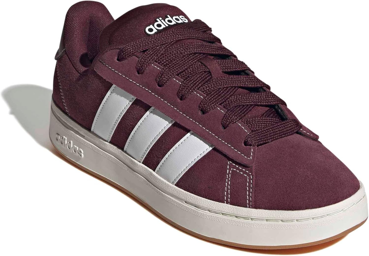 image:imageAdidas Mens Grand Court AlphaMaroonWhiteGum