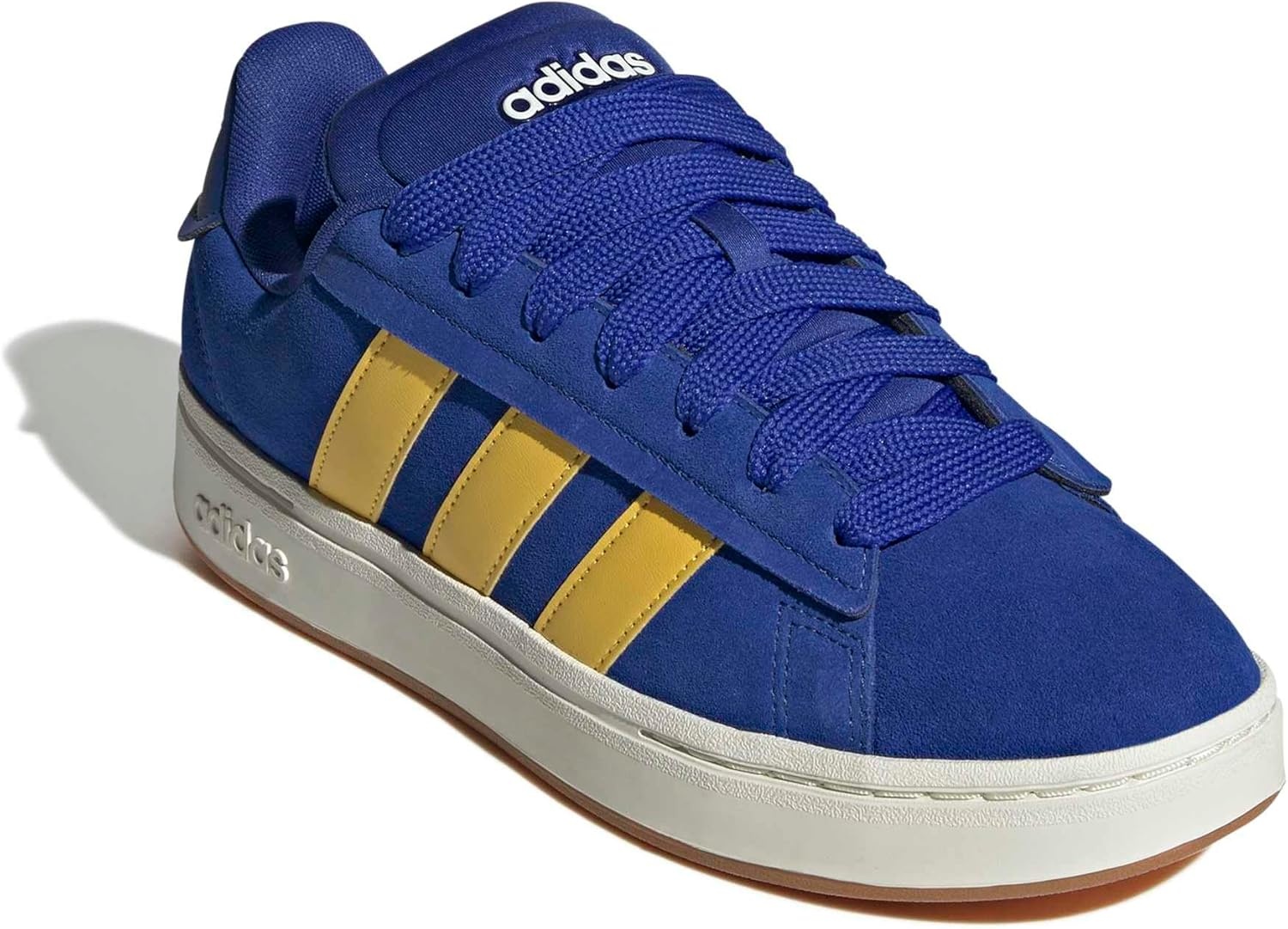 image:imageAdidas Mens Grand Court AlphaSemi Lucid BlueUtility YellowOff White