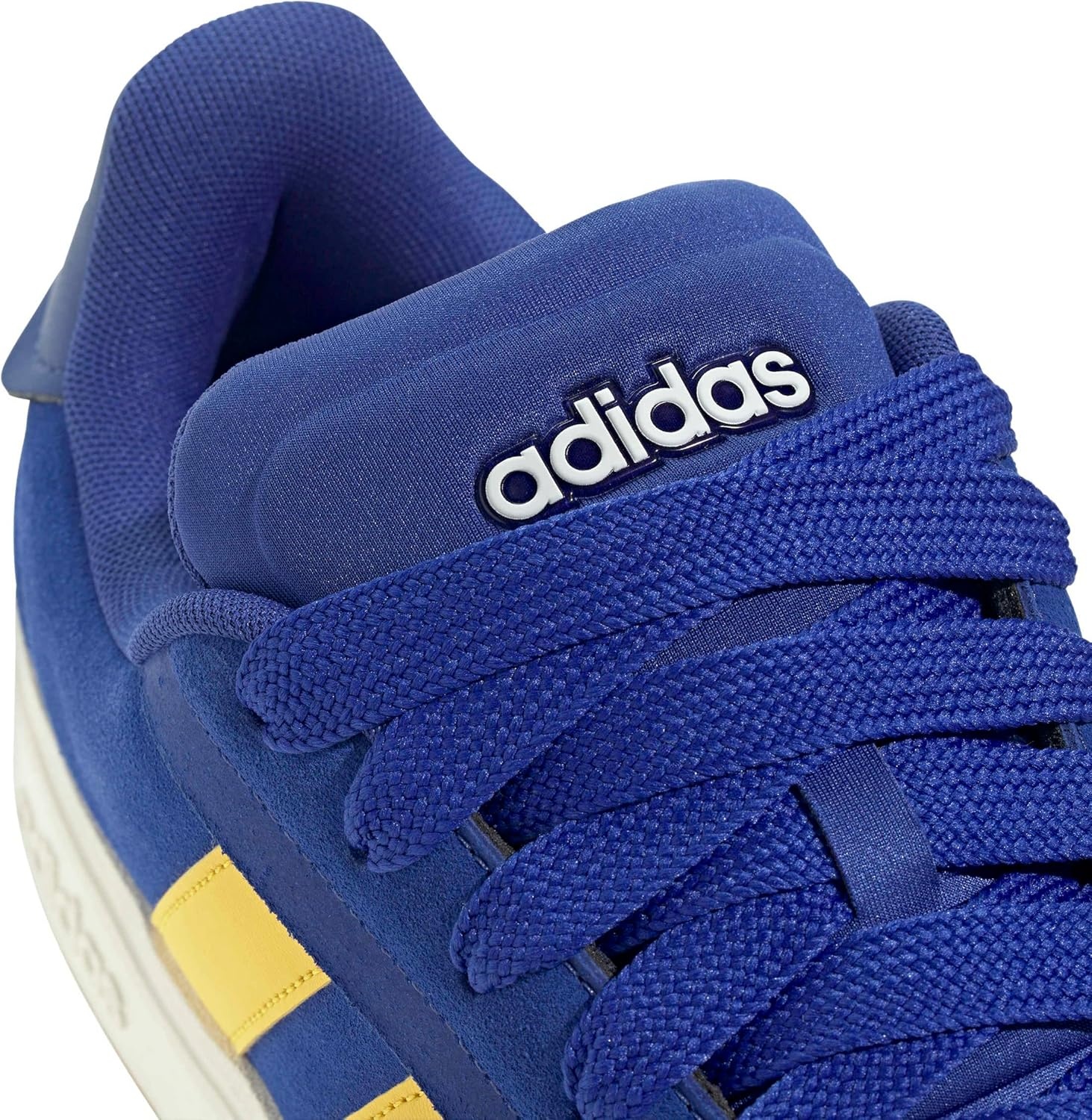image:imageAdidas Mens Grand Court AlphaSemi Lucid BlueUtility YellowOff White