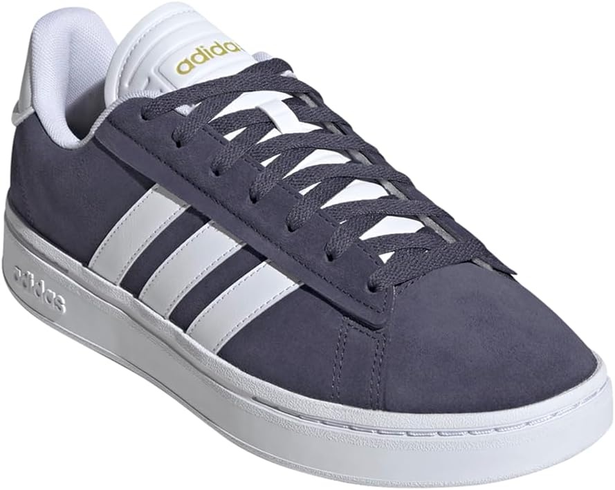 image:imageAdidas Mens Grand Court AlphaShadow NavyWhiteGold Metallic