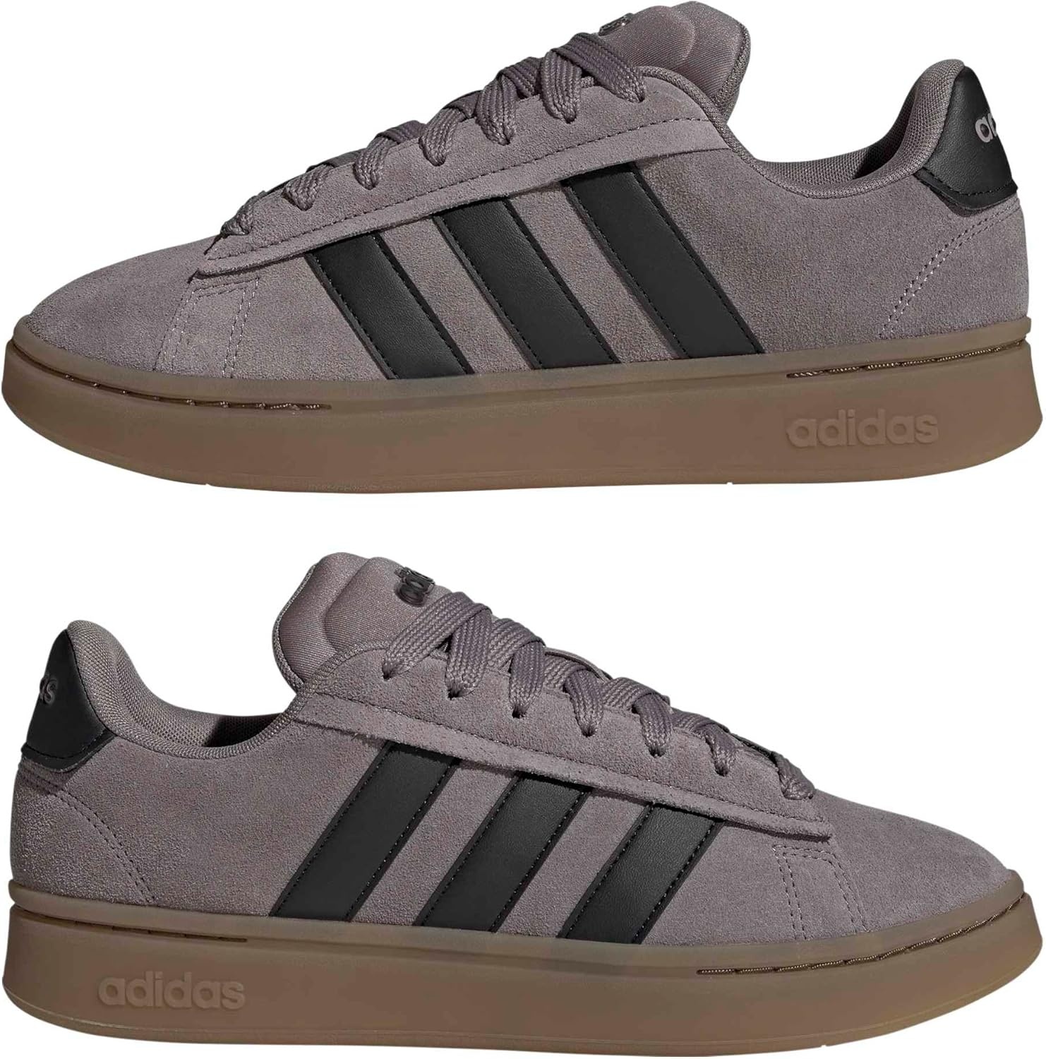 image:imageAdidas Mens Grand Court AlphaTaupe OxideBlackGum