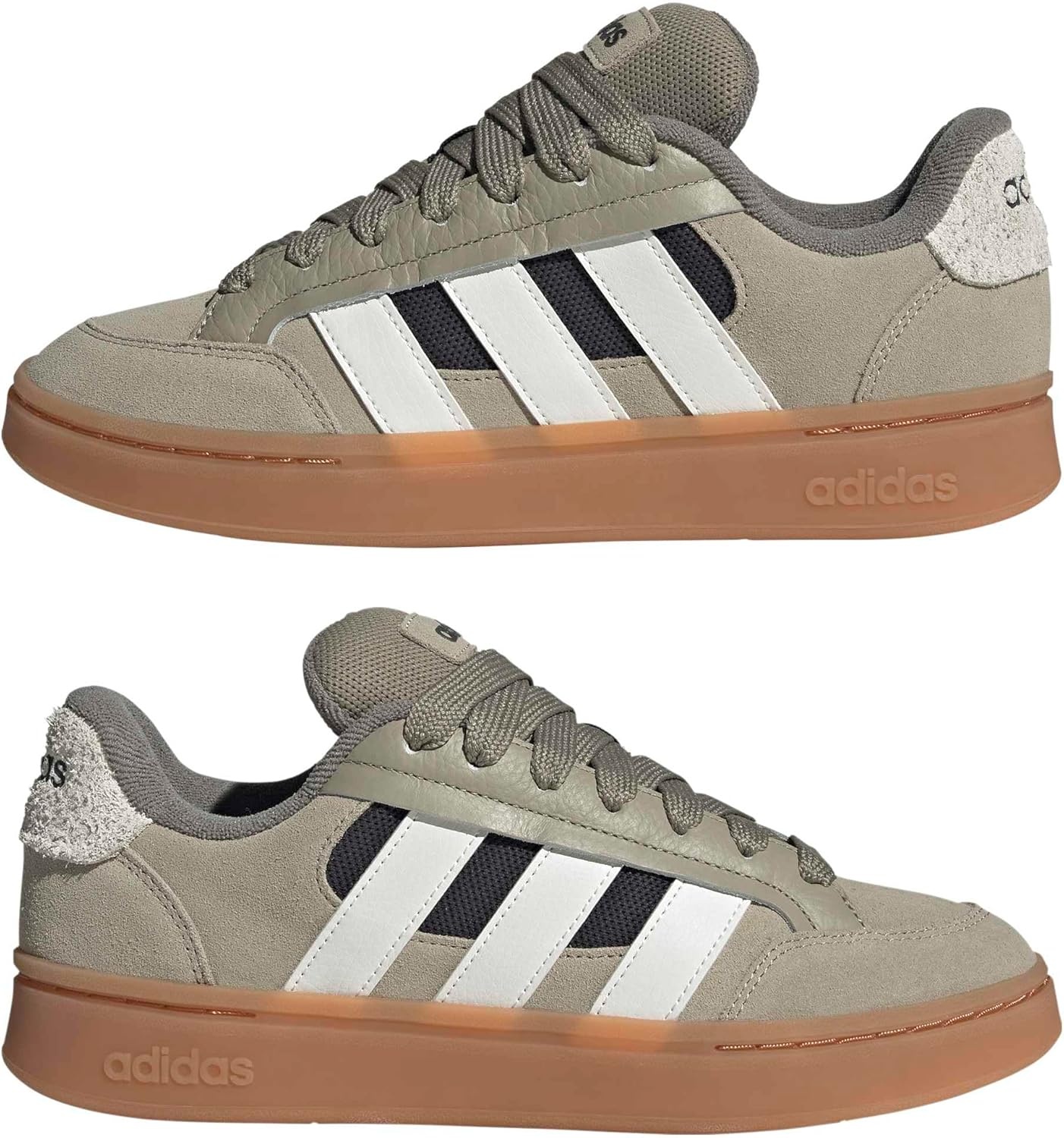 image:imageAdidas Mens Grand Court AlphaWonder CargoCore WhiteBlack