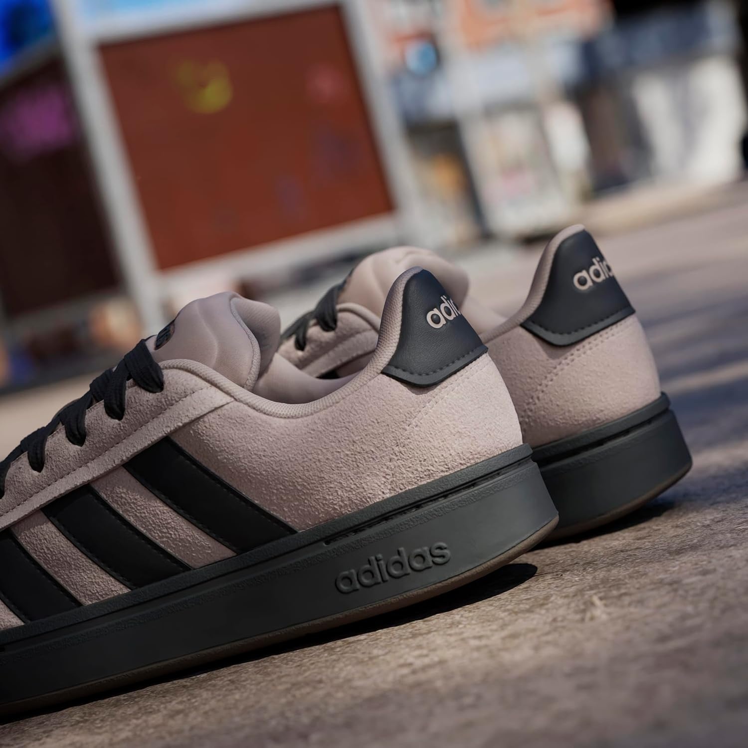 image:imageAdidas Mens Grand Court AlphaWonder TaupeBlackGum