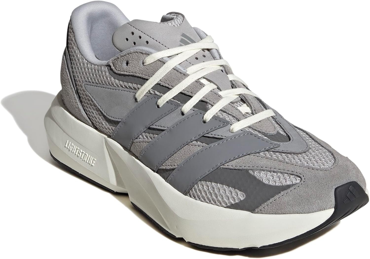 image:imageAdidas Mens Lightstride Sportswear GreyGreyIron Metallic 105