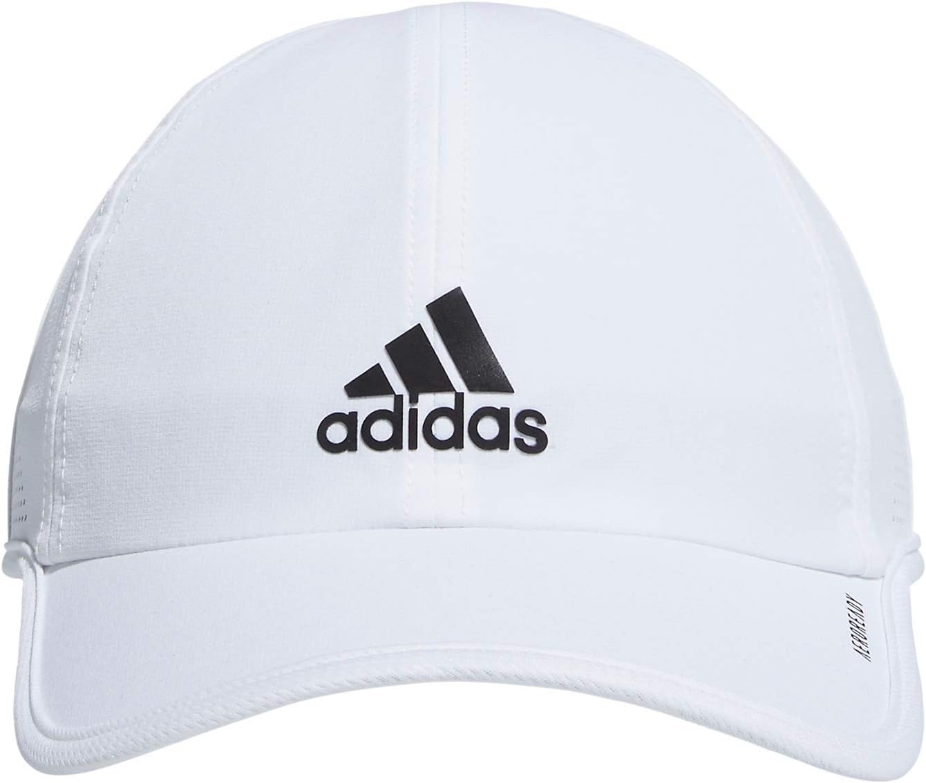 image:imageAdidas Mens Superlite Hat Lightweight Athletic Running Cap for WorkoutsWhiteBlack Reflective20