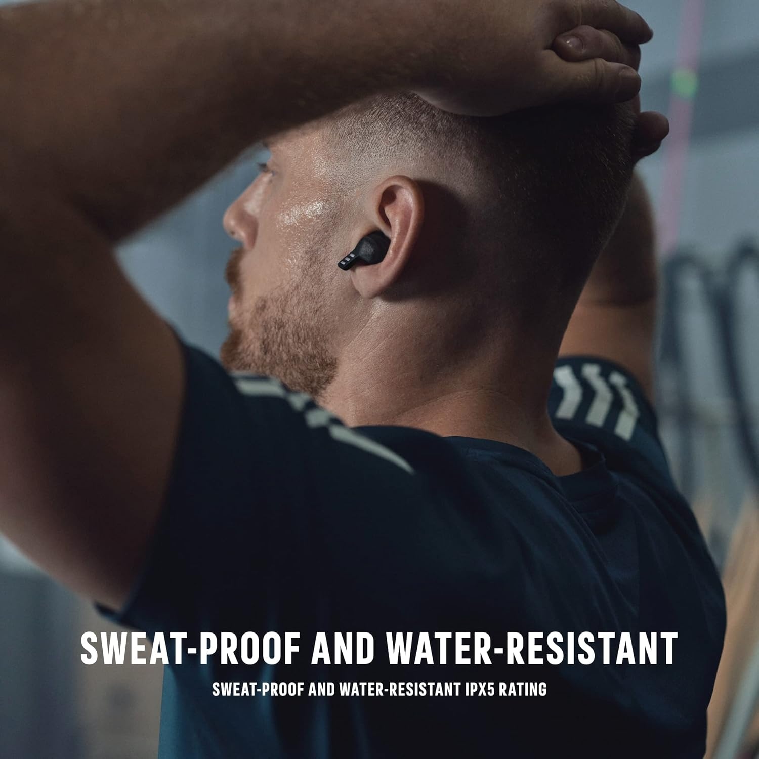 image:imageAdidas ZNE 01 True Wireless Noise Canceling Sports EarbudsLight Grey