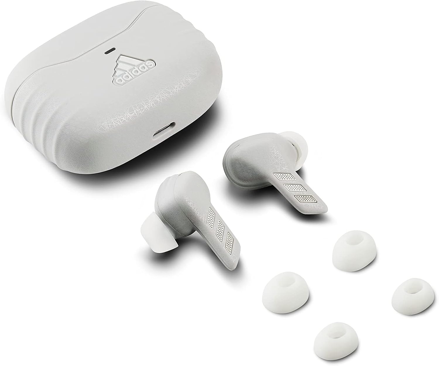 image:imageAdidas ZNE 01 True Wireless Noise Canceling Sports EarbudsLight Grey
