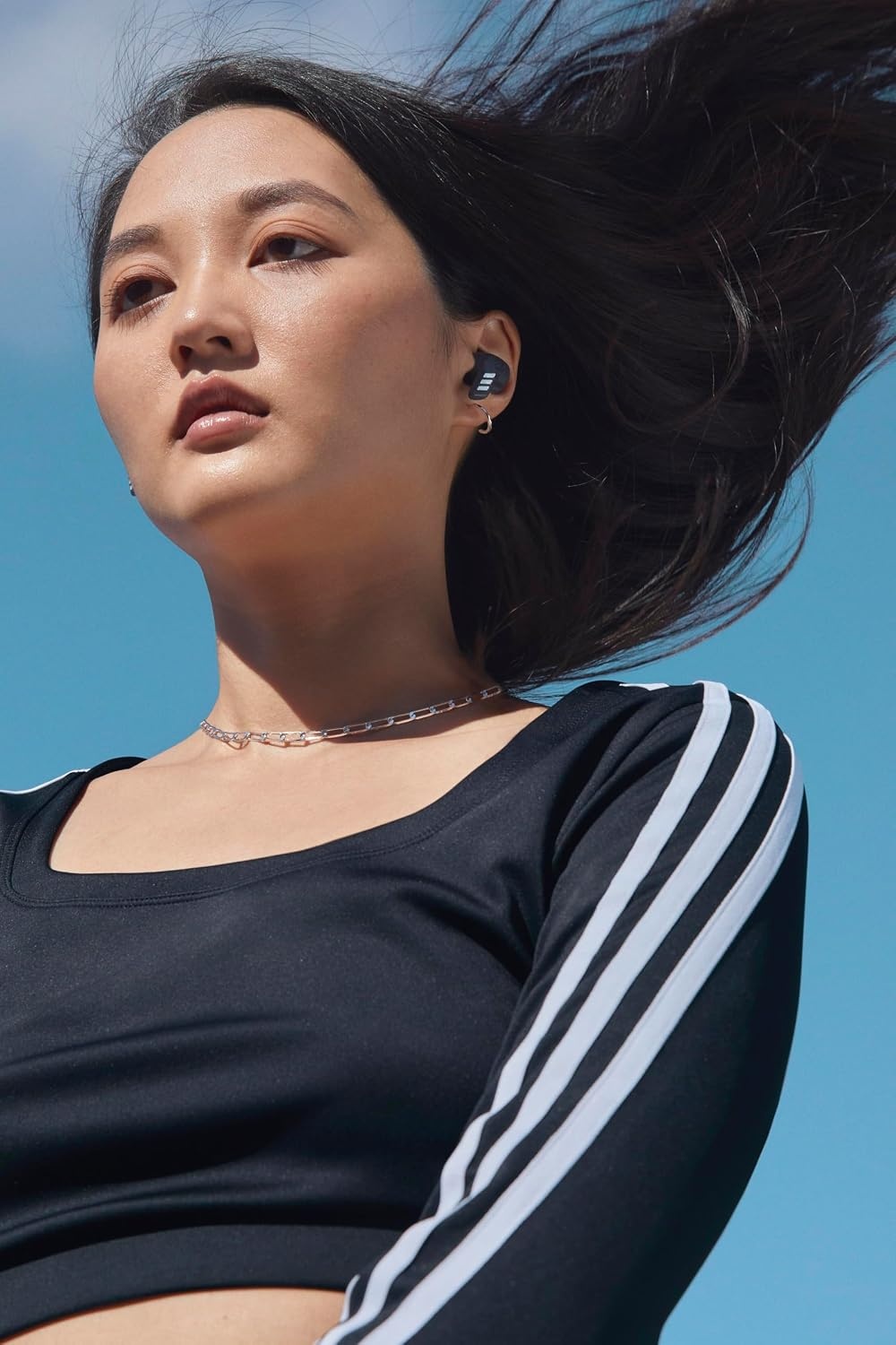 image:imageAdidas ZNE 01 True Wireless Noise Canceling Sports EarbudsNight Grey