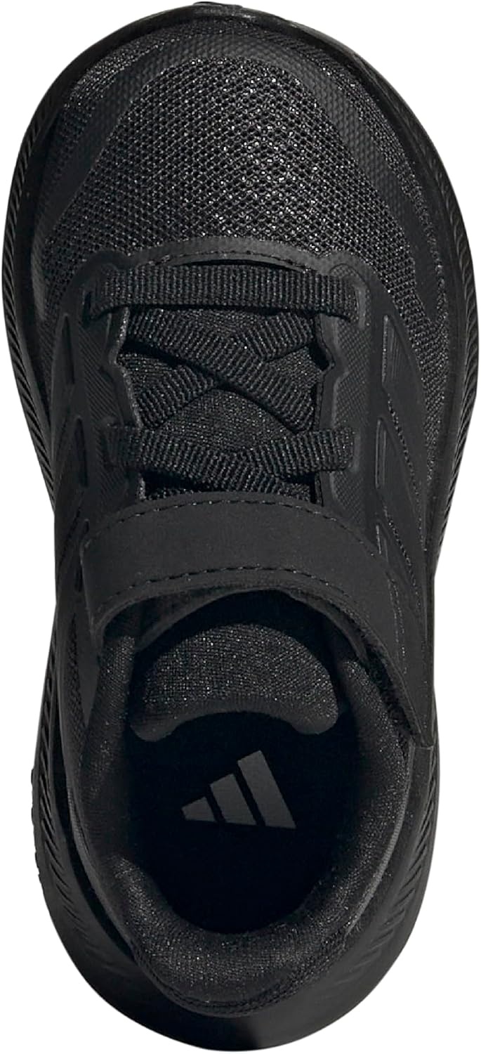 image:imageadidas BabyBoys Marvel Run Falcon 5 Elastic Lace amp StrapBlackBlackBlack
