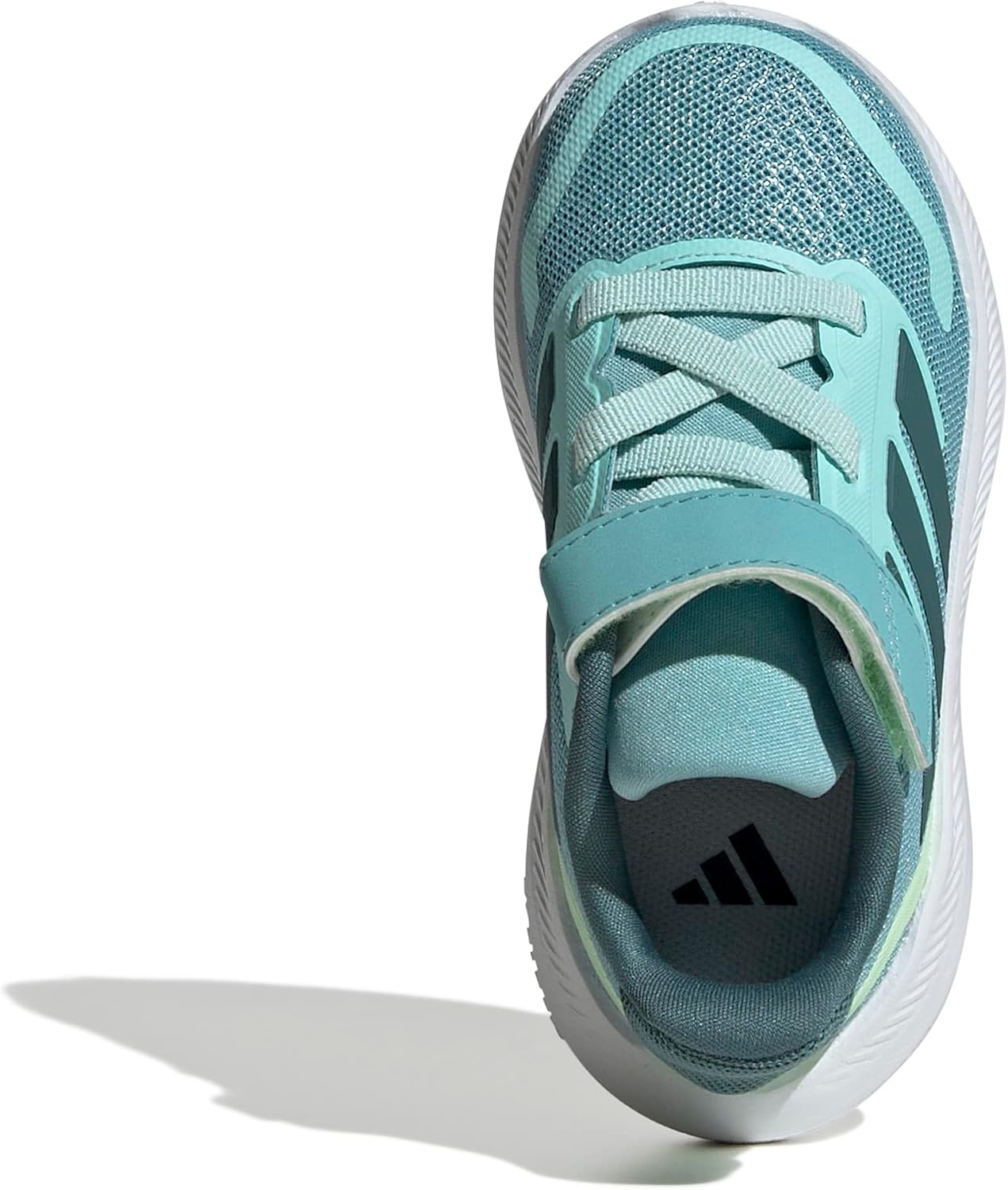 image:imageadidas BabyBoys Marvel Run Falcon 5 Elastic Lace amp StrapMint TonPreloved TealSemi Green Spark