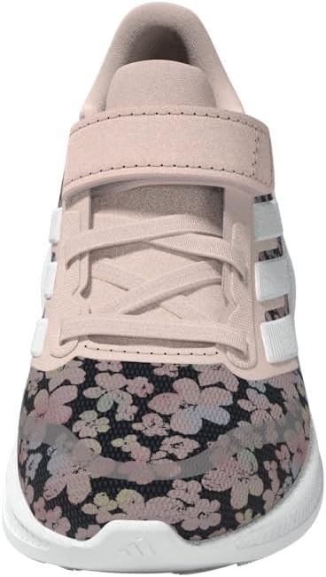 image:imageadidas BabyBoys Marvel Run Falcon 5 Elastic Lace amp StrapSandy PinkWhiteBlack
