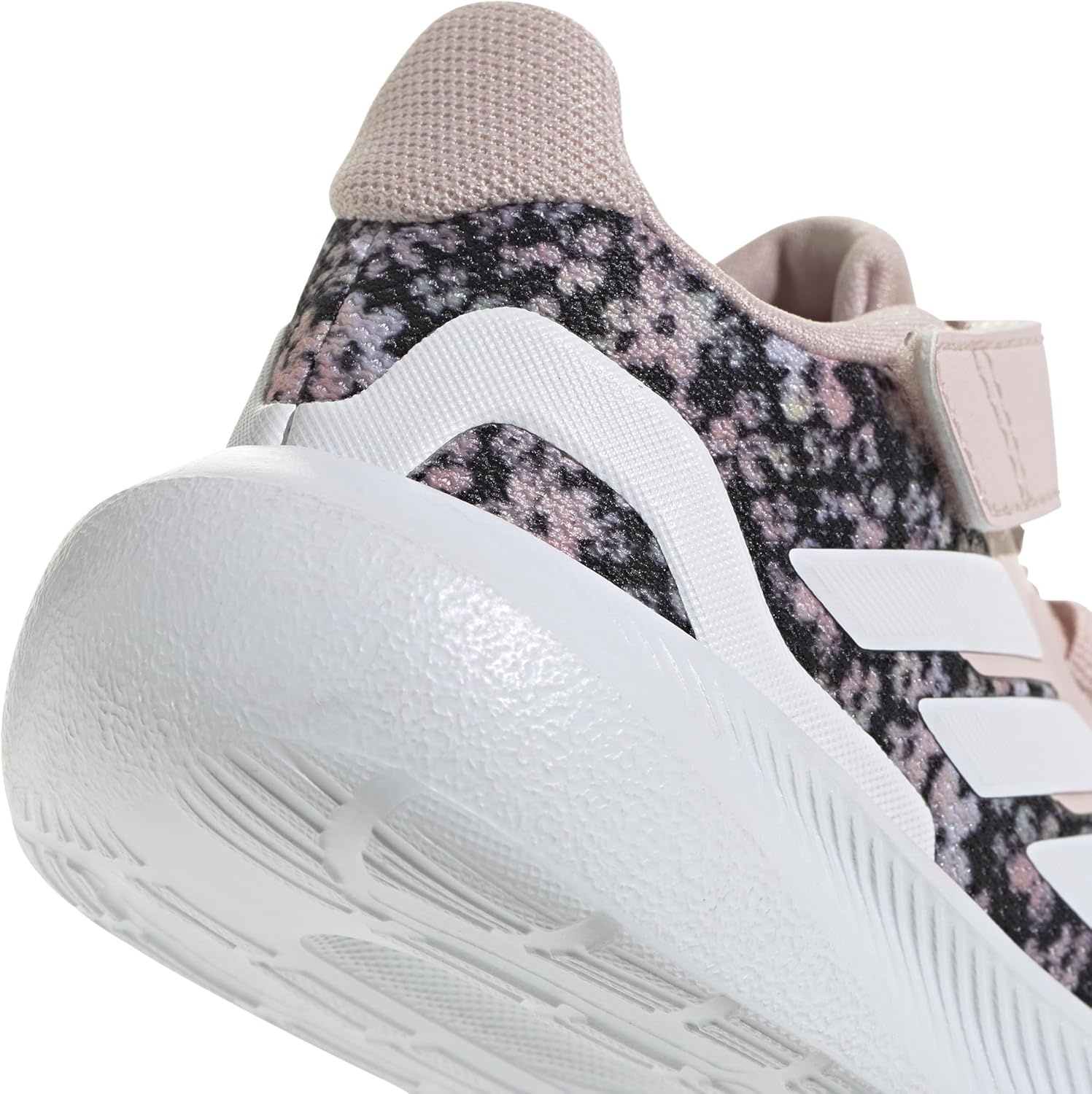 image:imageadidas BabyBoys Marvel Run Falcon 5 Elastic Lace amp StrapSandy PinkWhiteBlack