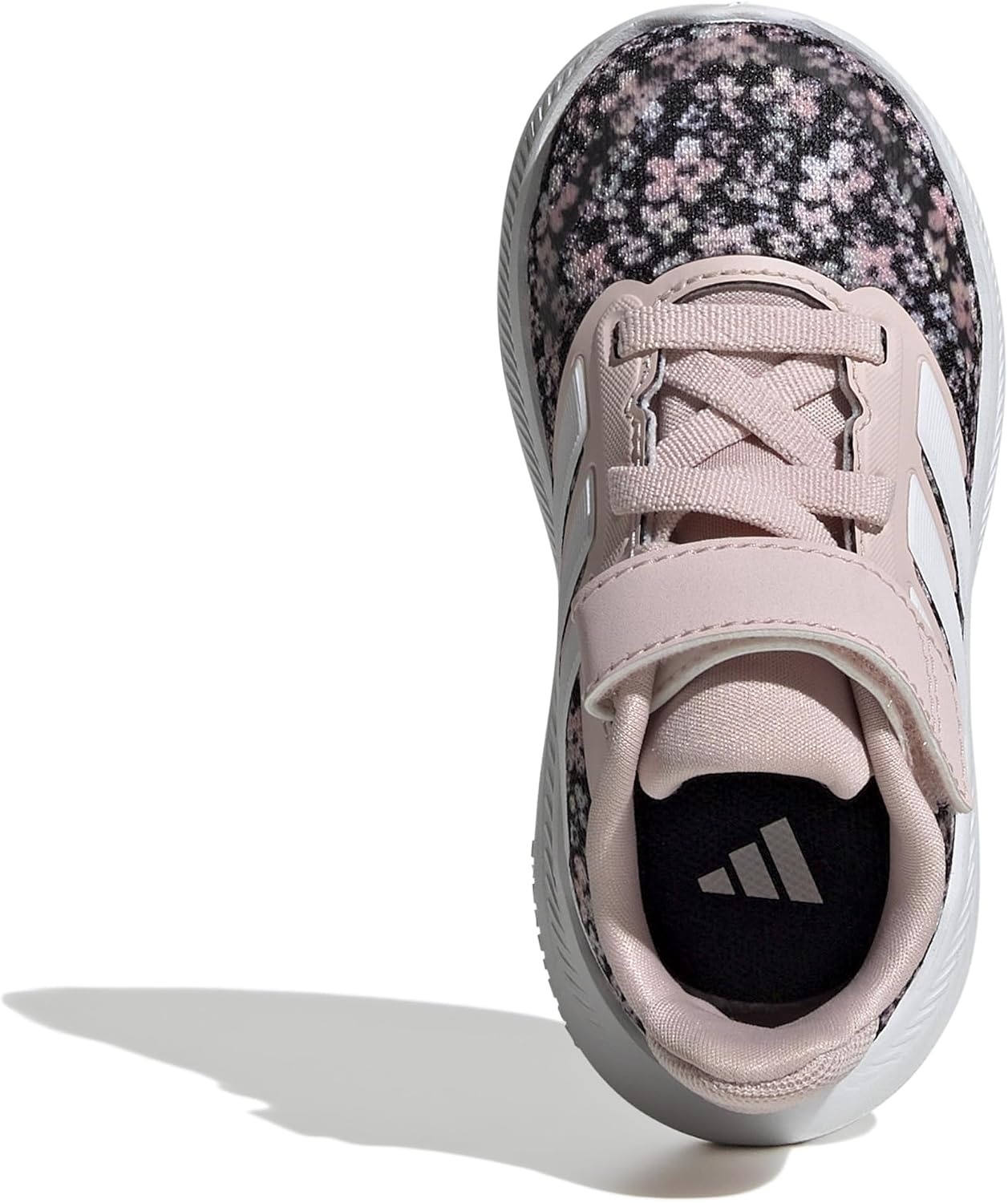 image:imageadidas BabyBoys Marvel Run Falcon 5 Elastic Lace amp StrapSandy PinkWhiteBlack