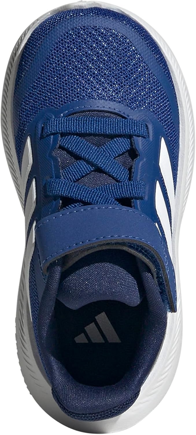 image:imageadidas BabyBoys Marvel Run Falcon 5 Elastic Lace amp StrapTeam Royal BlueWhiteDark Blue
