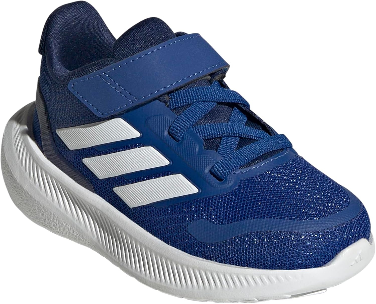 image:imageadidas BabyBoys Marvel Run Falcon 5 Elastic Lace amp StrapTeam Royal BlueWhiteDark Blue