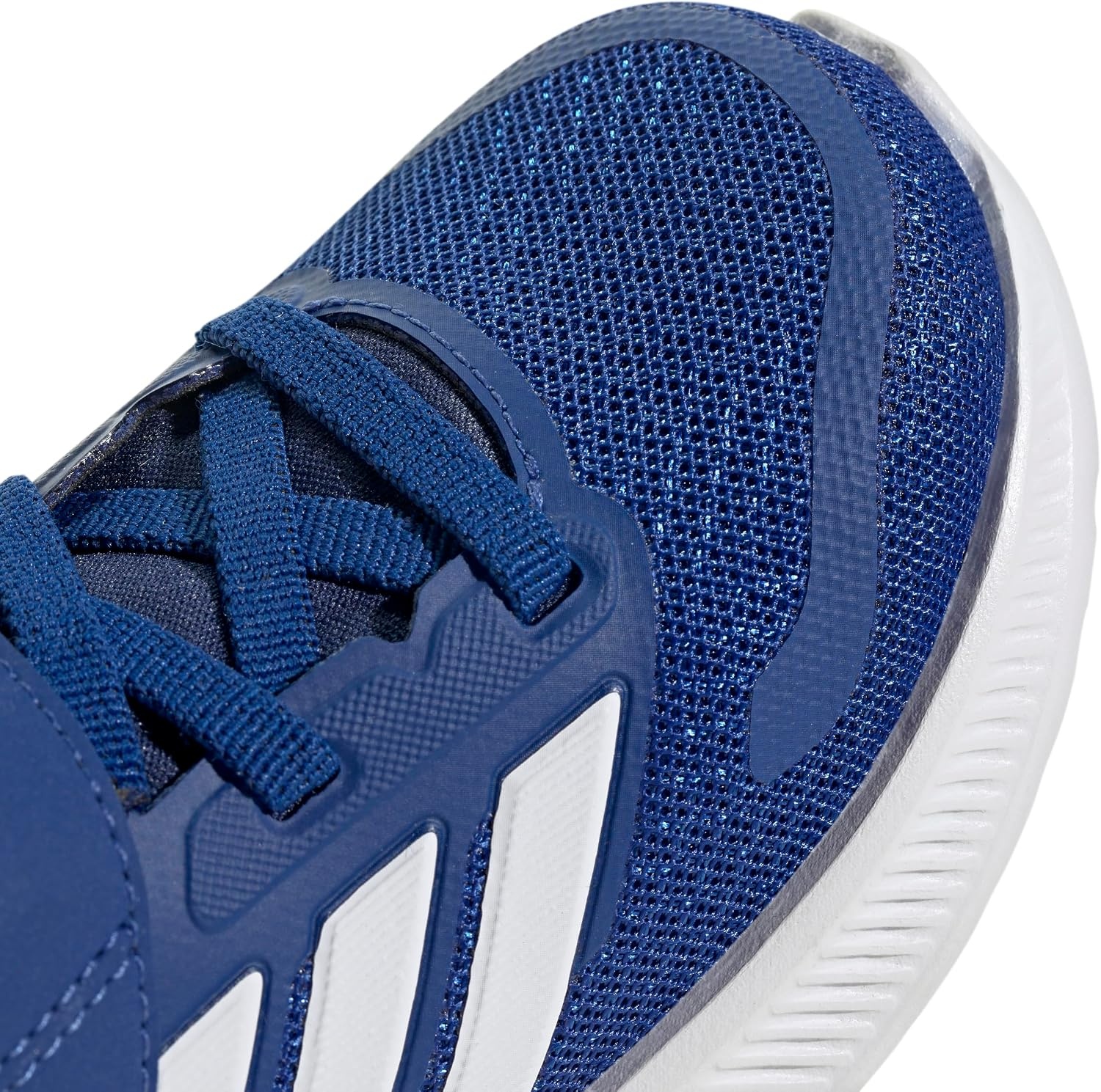 image:imageadidas BabyBoys Marvel Run Falcon 5 Elastic Lace amp StrapTeam Royal BlueWhiteDark Blue