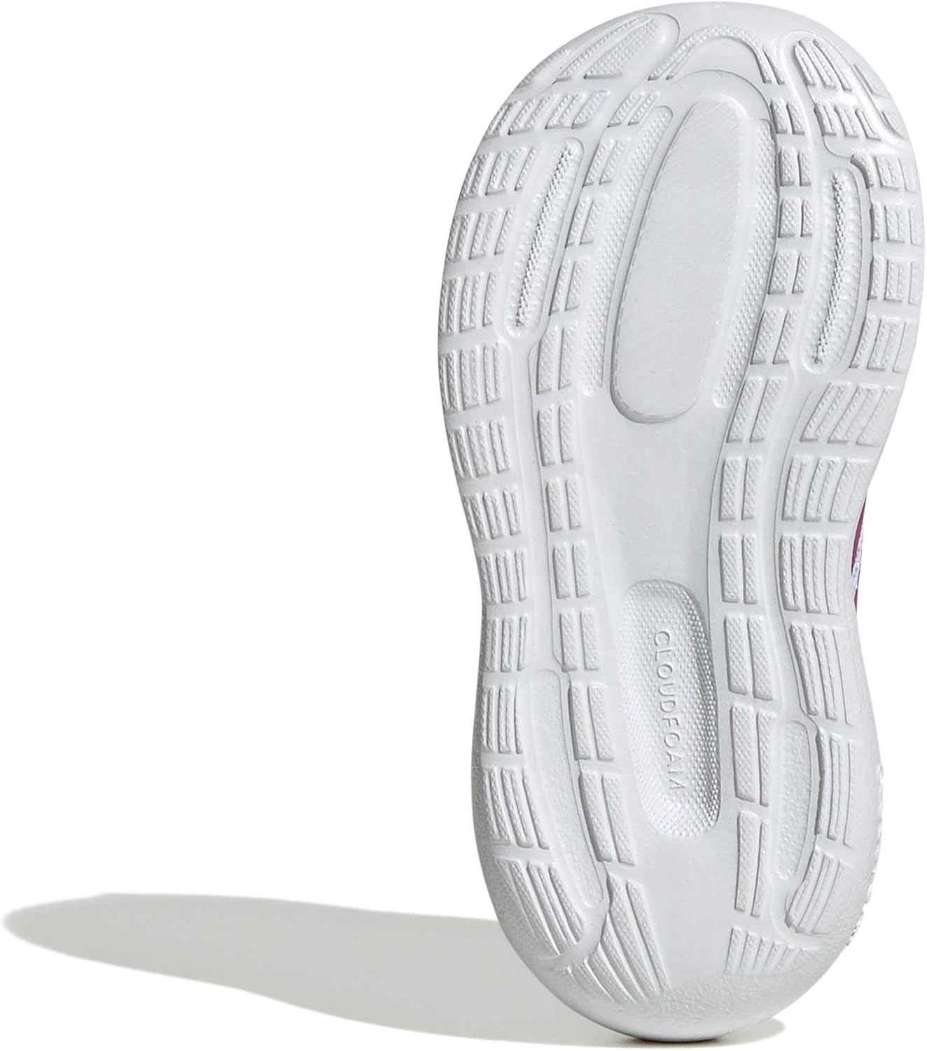 image:imageadidas BabyBoys Marvel Run Falcon 5 Elastic Lace amp StrapWhiteClear PinkGrey
