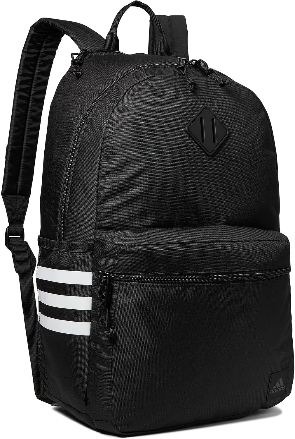 image:imageadidas Classic 3Stripe Backpack for Laptop School and Travel 28LBlackWhite50