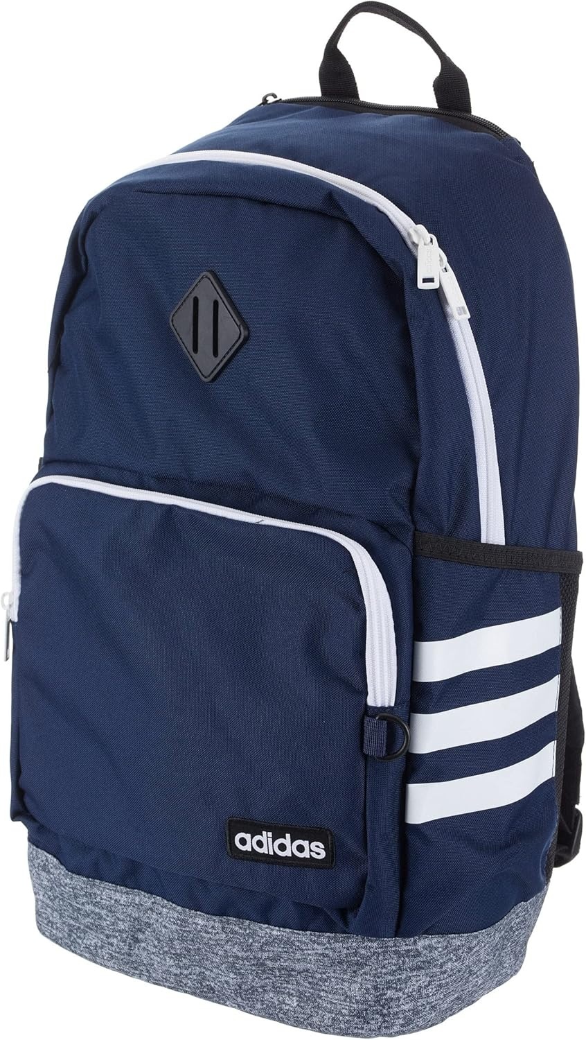 image:imageadidas Classic 3Stripe Backpack for Laptop School and Travel 28LCollegiate NavyJersey Onix GreyWhite40
