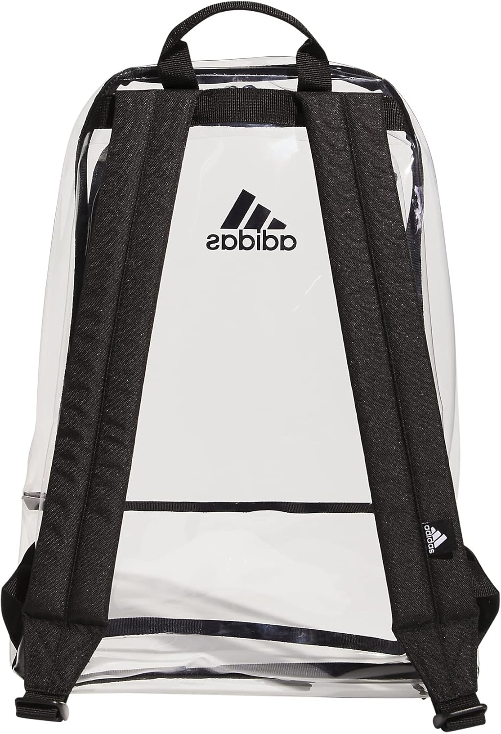 image:imageadidas Clear Backpack SeeThrough Transparent Stadium BagClearBlack