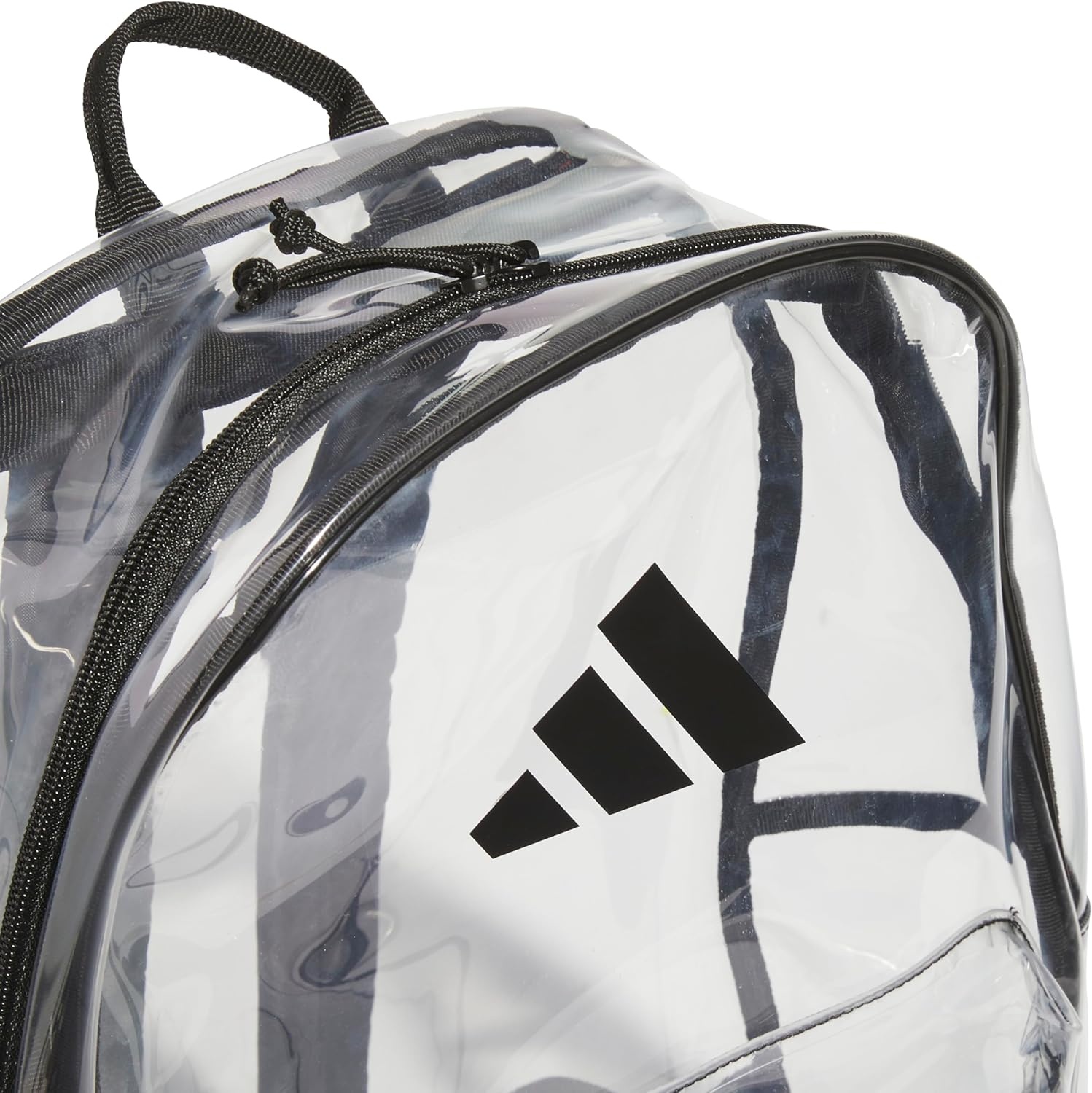 image:imageadidas Clear Backpack SeeThrough Transparent Stadium BagClearBlack20