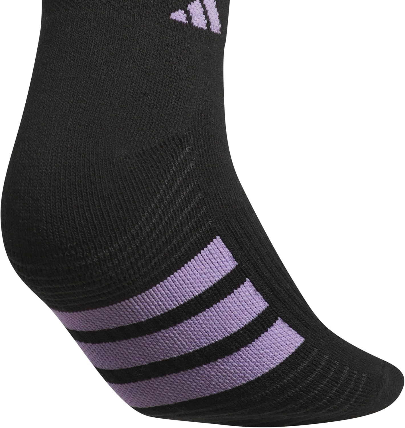 image:imageadidas Cushioned 30 3Pack Low CutBlackMagic Lilac PurplePower Pink4