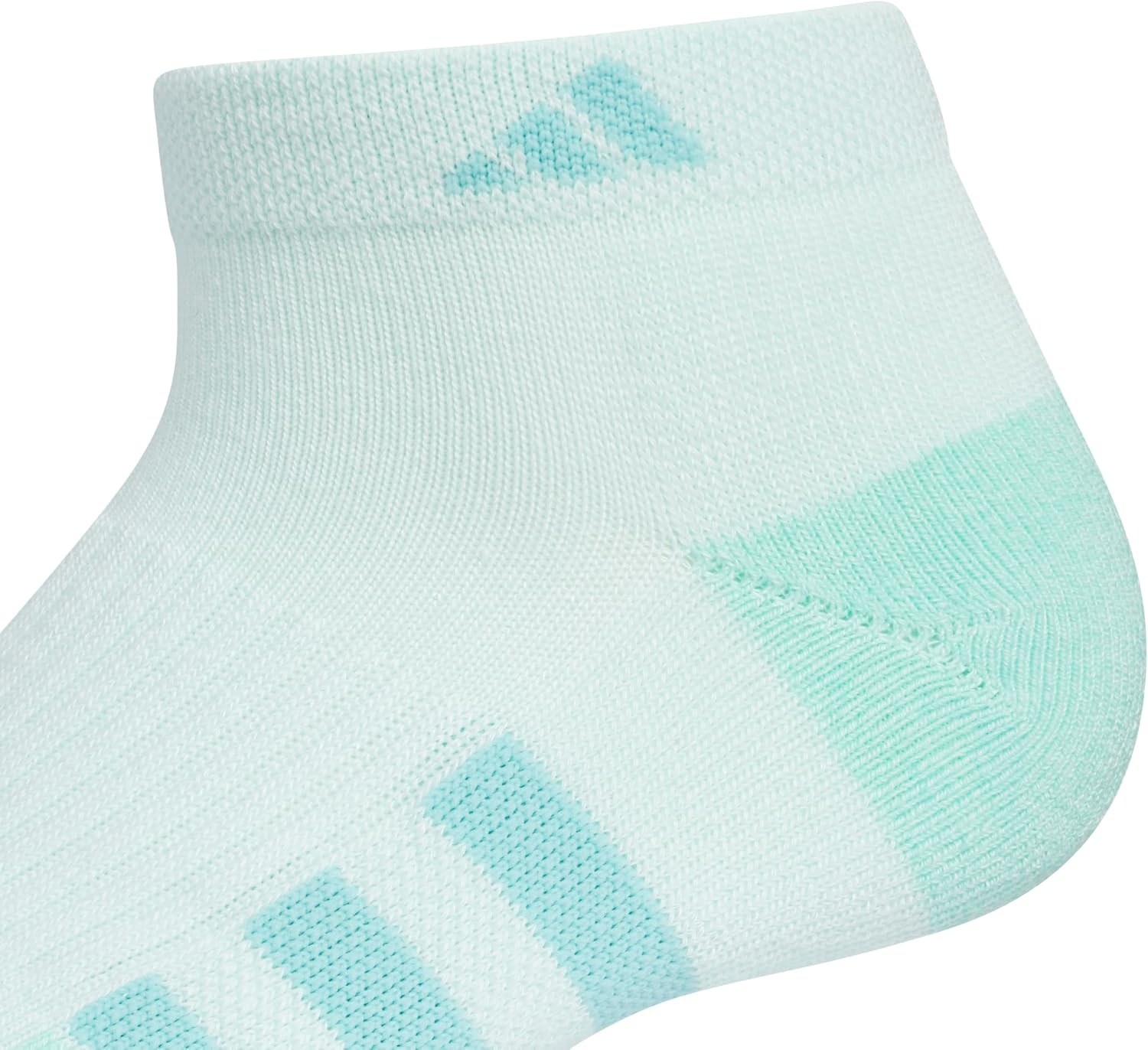 image:imageadidas Cushioned 30 3Pack Low CutHalo Mint GreenWhiteGrey3