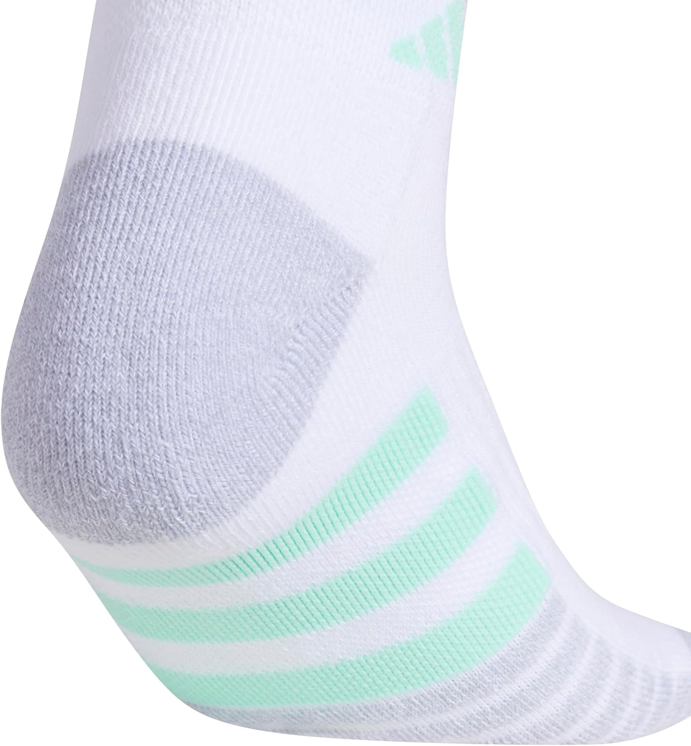 image:imageadidas Cushioned 30 3Pack Low CutWhitePulse Mint GreenLucid Fuchsia Pink3