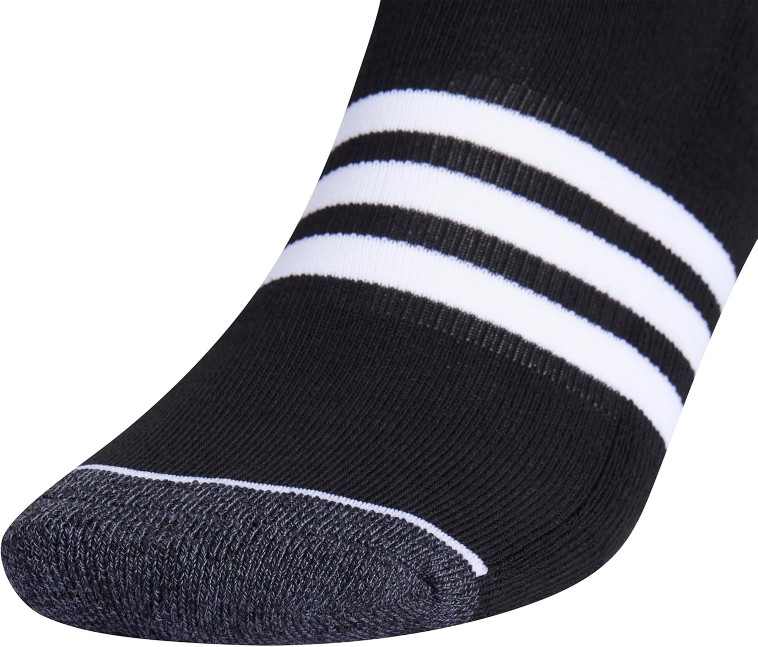 image:imageadidas Cushioned 30 3Pack No ShowBlackOnix GreyWhite3stripe3
