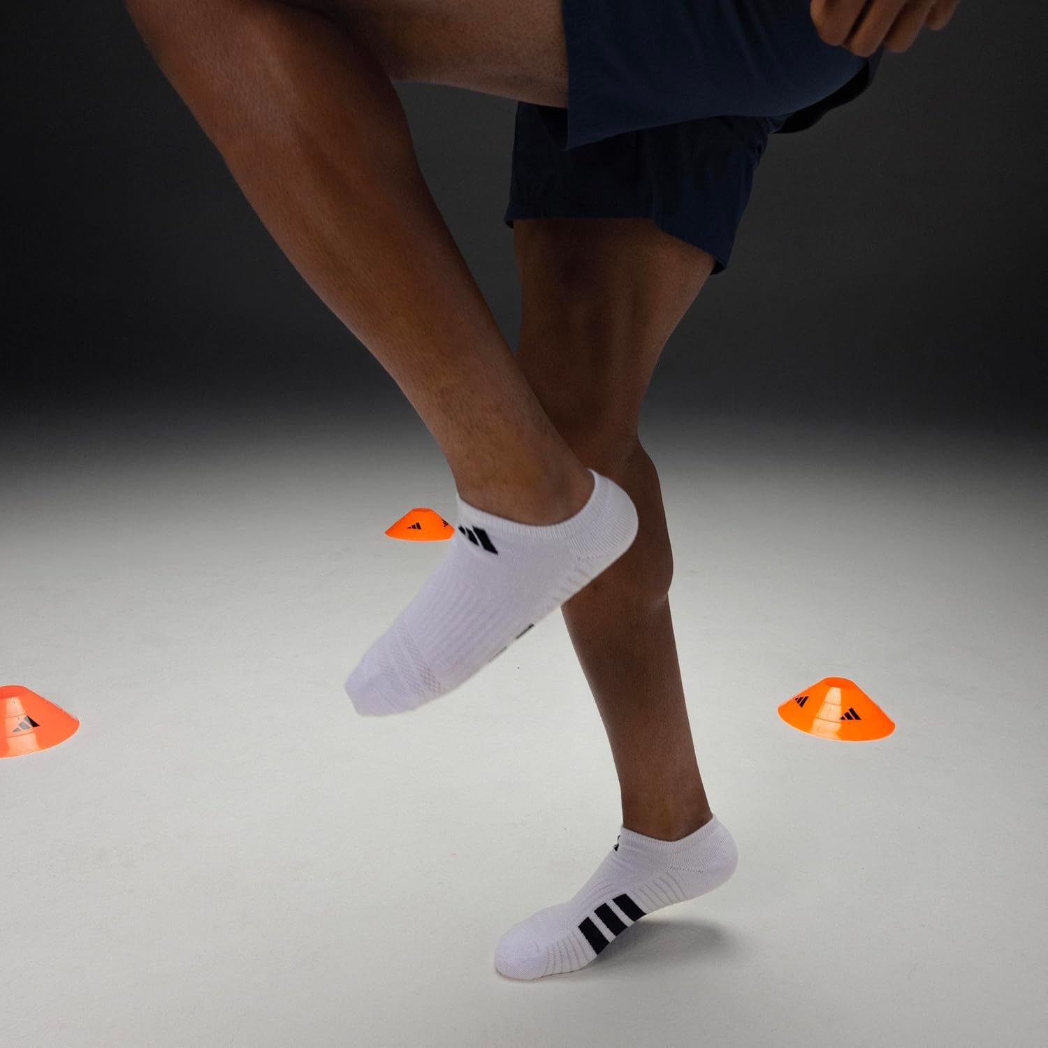 image:imageadidas Cushioned 30 3Pack No ShowWhitePure Ruby RedBlack4