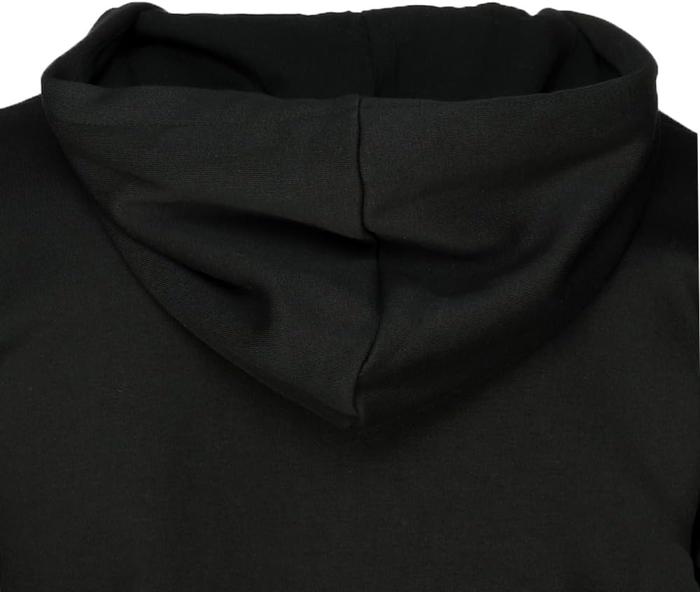 image:imageadidas Essentials 3Stripes Fleece Full Zip HoodieBlackWhite