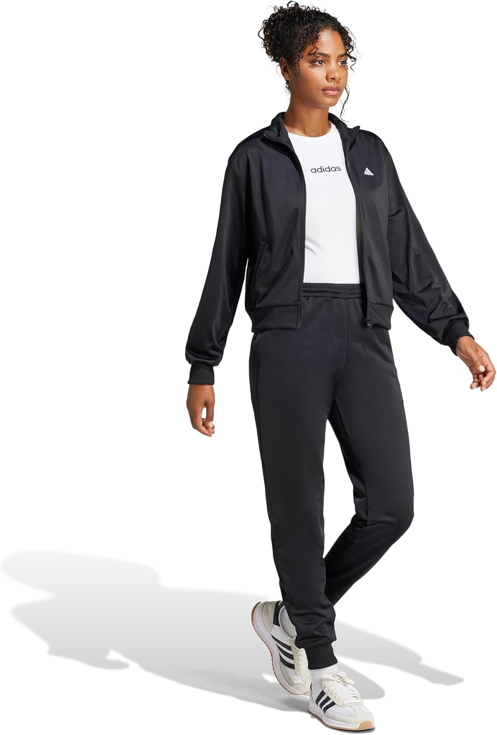 image:imageadidas Essentials Feelcozy Track SuitBlack