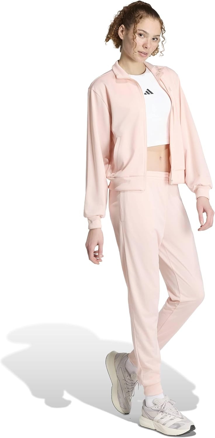 image:imageadidas Essentials Feelcozy Track SuitBlush Pink