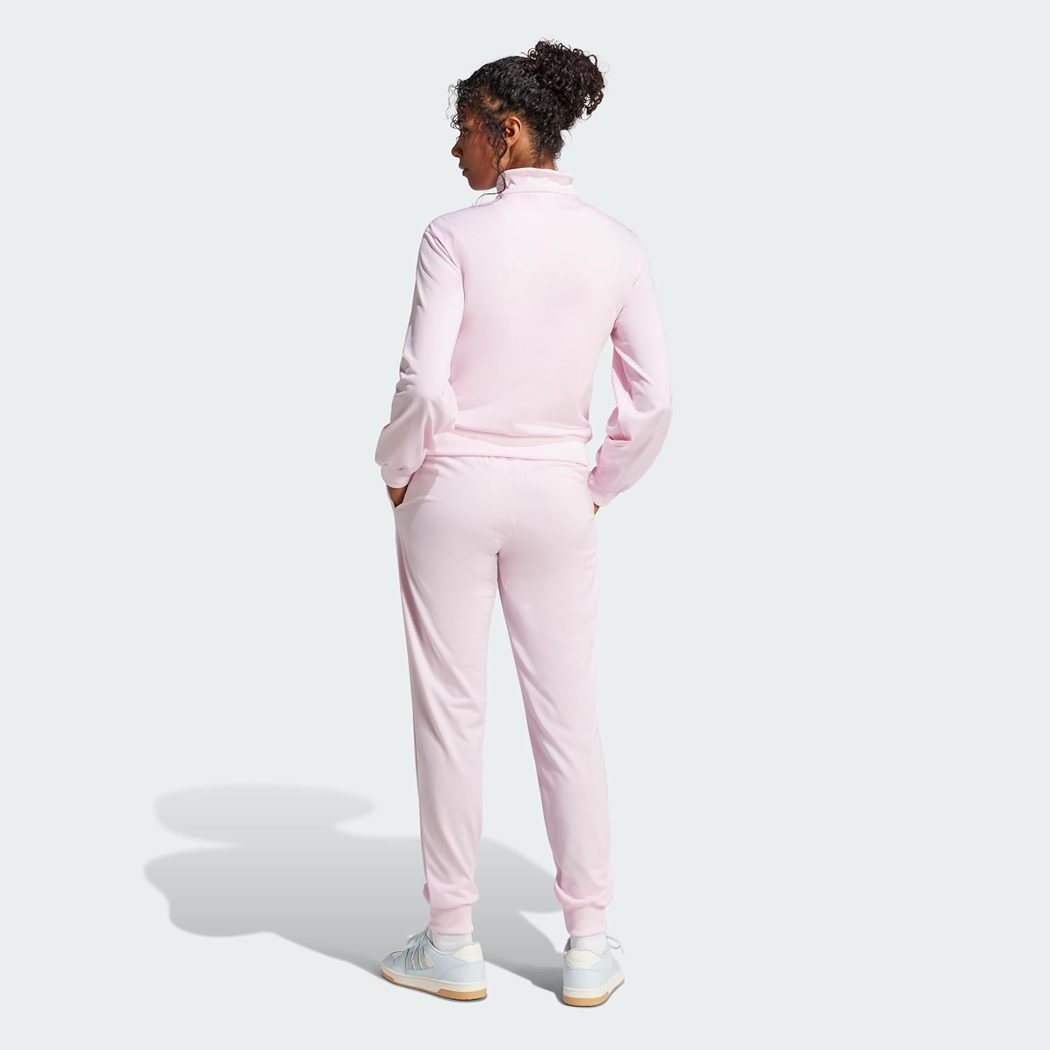 image:imageadidas Essentials Feelcozy Track SuitClear Pink