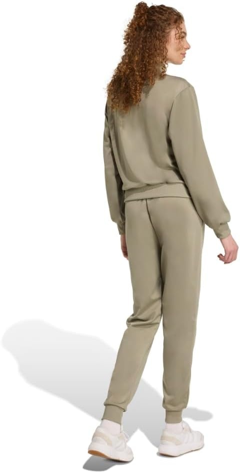 image:imageadidas Essentials Feelcozy Track SuitSilver Pebble