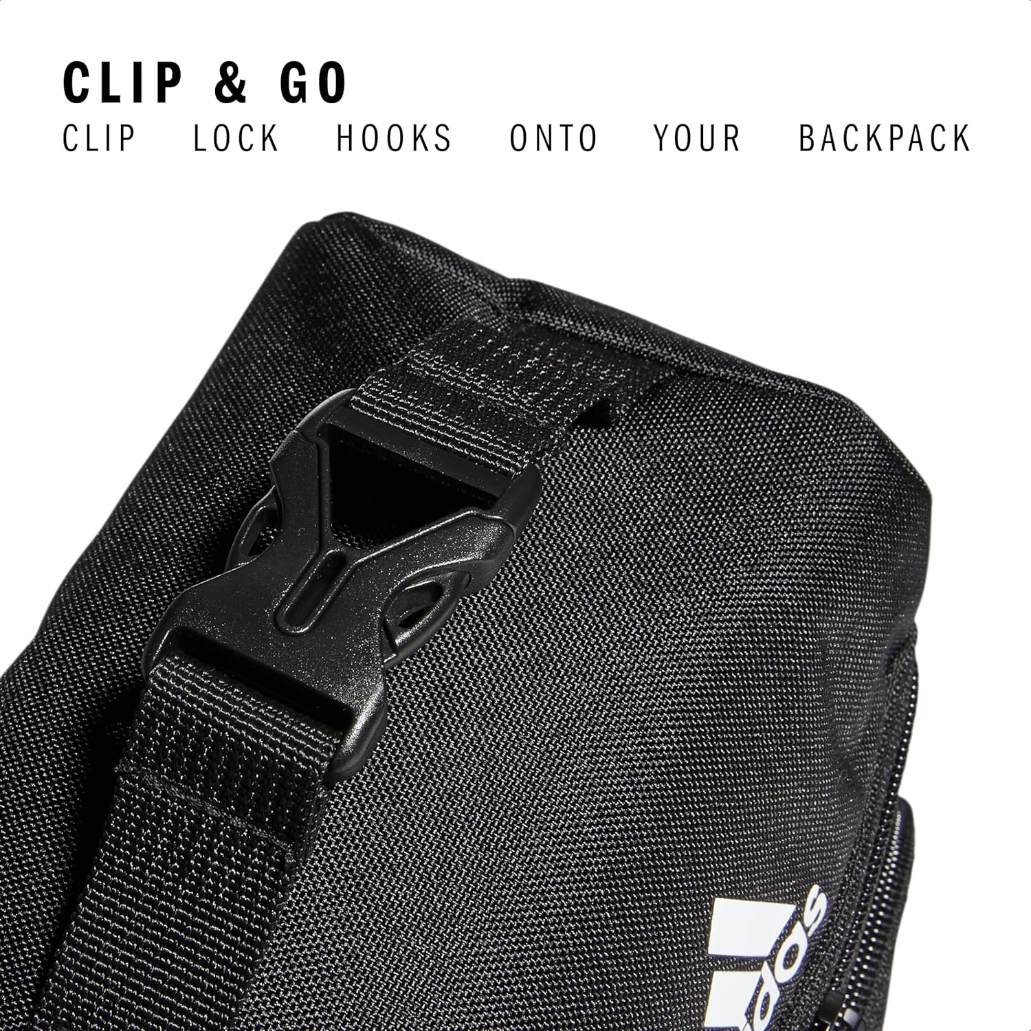 image:imageadidas Excel Lunch Bag Insulated Cooler Lunchbox 6LBlackWhite