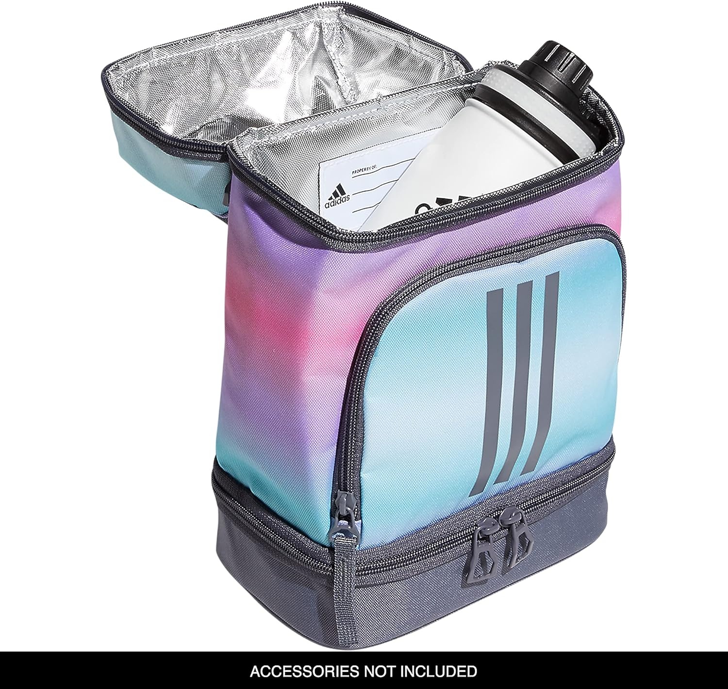 image:imageadidas Excel Lunch Bag Insulated Cooler Lunchbox 6LGradient Rose Tone PinkOnix Grey