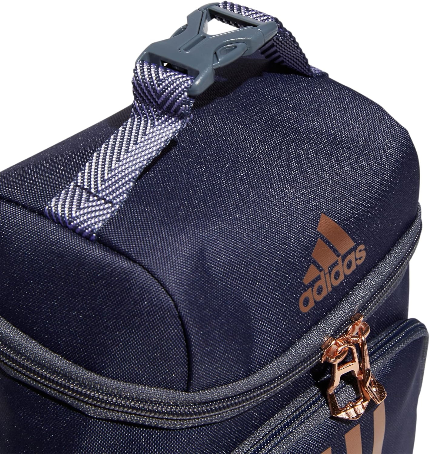 image:imageadidas Excel Lunch Bag Insulated Cooler Lunchbox 6LShadow NavyRose GoldOnix Grey